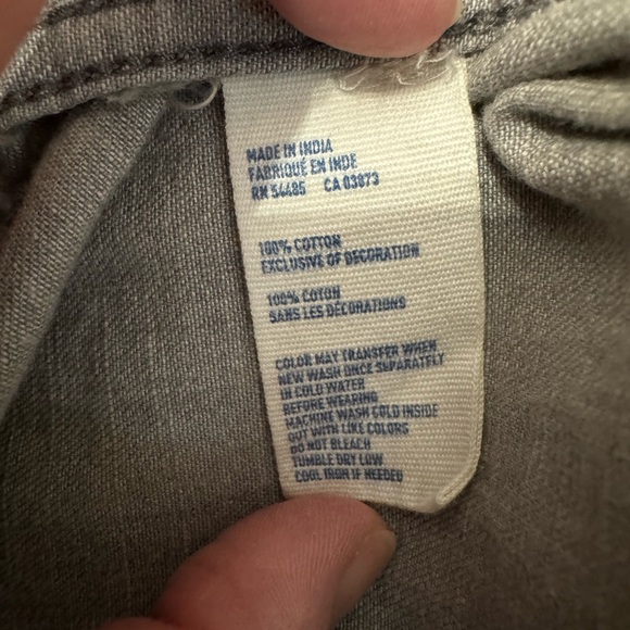 American Eagle men’s western shirt, vintage fit, X-Large, snap buttons - Picture 5 of 13